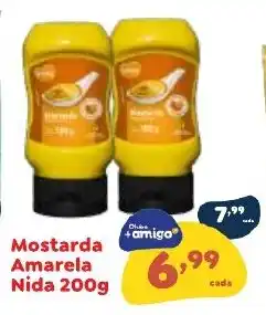 Amigão Calçados Mostarda Amarela Nida oferta