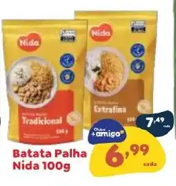 Amigão Calçados Batata Palha Nida 100g oferta