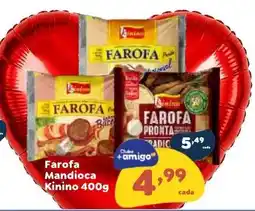 Amigão Calçados Farofa Mandioca Kinino oferta