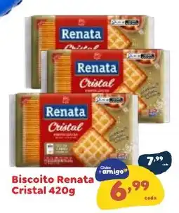 Amigão Calçados Biscoito renata cristal oferta