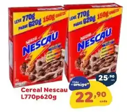 Amigão Calçados Cereal Nescau oferta