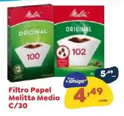 Amigão Calçados Filtro Papel Melitta Medio oferta
