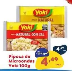 Amigão Calçados Pipoca de Microondas Yoki oferta