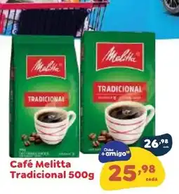 Amigão Calçados Café Melitta Tradicional oferta