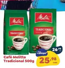 Amigão Calçados Café melitta tradicional oferta