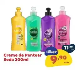 Amigão Calçados Creme de Pentear Seda oferta