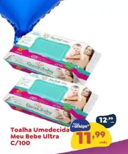 Amigão Calçados Toalha Umedecida Meu Bebe Ultra oferta
