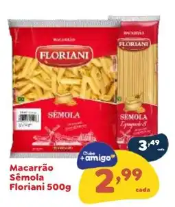 Amigão Calçados Macarrão Sêmola oferta