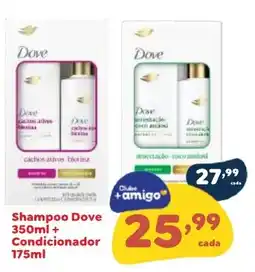 Amigão Calçados Shampoo Dove + Condicionador oferta