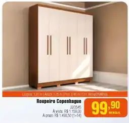 Berlanda Roupeiro Copenhague oferta