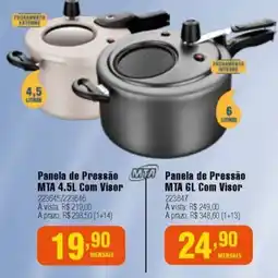 Berlanda Panela de Pressão MTA 4.5L Com Visor oferta