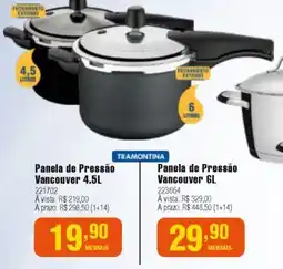 Berlanda Panela de Pressão Vancouver 4.5L oferta