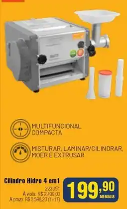 Berlanda Cilindro Hidro 4 em1 oferta