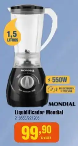 Berlanda Liquidificador Mondial oferta