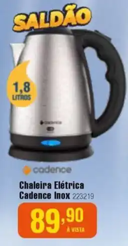 Berlanda Chaleira Elétrica Cadence Inox oferta