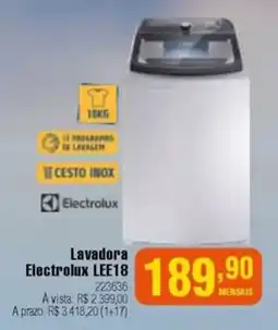 Berlanda Lavadora Electrolux LEE18 oferta