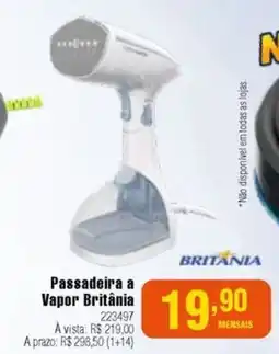Berlanda Passadeira a Vapor Britânia oferta