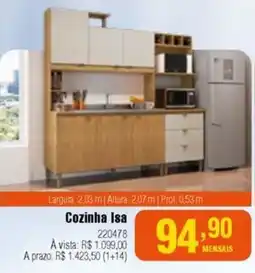 Berlanda Cozinha Isa oferta