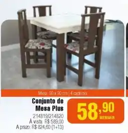 Berlanda Conjunto de Mesa Plus oferta