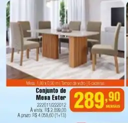 Berlanda Conjunto de Mesa Ester oferta