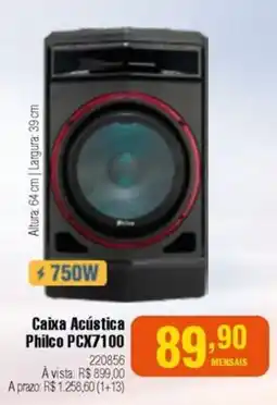 Berlanda Caixa Acústica Philco PCX7100 oferta