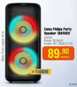 Berlanda Caixa Philips Party Speaker Tax4000 oferta