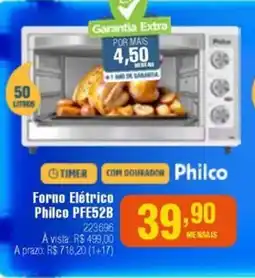 Berlanda Forno Elétrico Philco PFE52B oferta