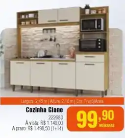 Berlanda Cozinha Giane oferta