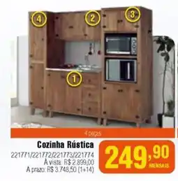 Berlanda Cozinha Rústica oferta