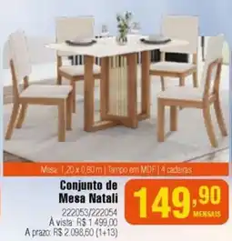 Berlanda Conjunto de Mesa Natali oferta