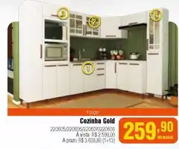 Berlanda Cozinha Gold oferta