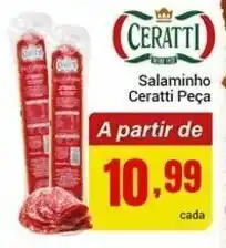 Barbosa Supermercados Salaminho Ceratti peca oferta