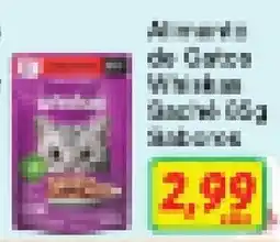 Chama Supermercados Alimento de Gato Whiskas Sabor Gog oferta