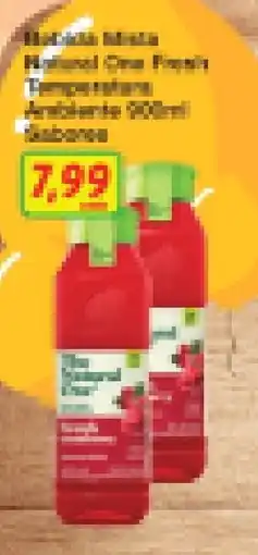 Chama Supermercados Suco natural de frutas temperadas oferta