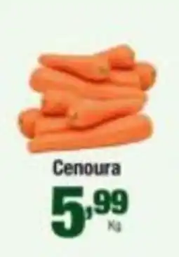 Santo Supermercados Cenoura oferta