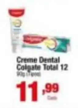Santo Supermercados Creme Dental Colgate Total 12 oferta