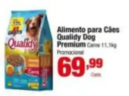 Santo Supermercados Alimento para Cães Qualidy Dog Premium Carne oferta