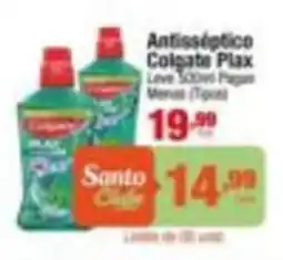 Santo Supermercados Antisséptico colgate plax oferta