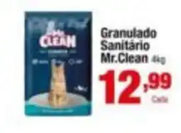 Santo Supermercados Granulado Sanitário Mr. Clean oferta