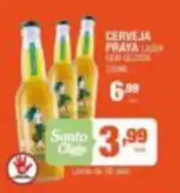 Santo Supermercados Cerveja praya lager oferta