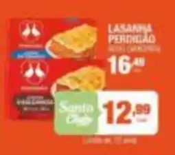 Santo Supermercados Lasanha perdigão oferta