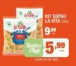 Santo Supermercados kit sopão la vita 3000 oferta