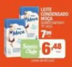 Santo Supermercados Leite condensado moça oferta
