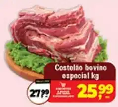 Safra Supermercados Costelão bovino especial kg oferta