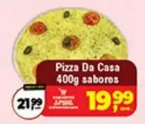 Safra Supermercados Pizza da casa 400g sabores oferta
