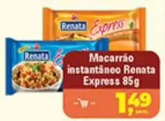 Safra Supermercados Macarrão instantâneo Renata Express oferta