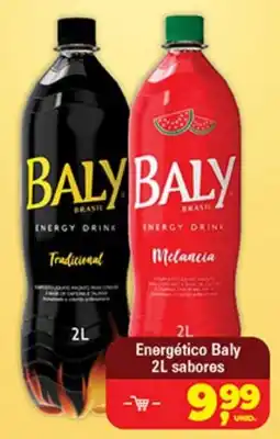Safra Supermercados Energético Baly 2L sabores oferta