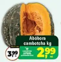 Safra Supermercados Abóbora cambotcha oferta