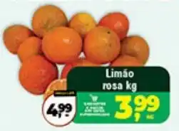 Safra Supermercados Limão rosa kg oferta