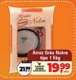 Safra Supermercados Arroz Grão Nobre tipo 1 oferta